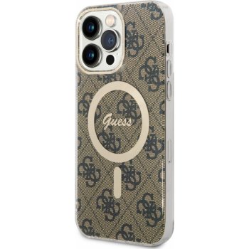 Guess IML 4G MagSafe iPhone 15 Pro Max hnedé