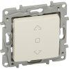 CB Elektro Ovládač žalúzií spínačový 10A/250V (SS) béžová Niloé (Legrand)
