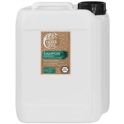 Tierra Verde Šampón žihľavový s vôňou rozmarínu a pomaranča bag-in-box 5000 ml