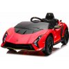 Detské elektrické auto Lamborghini Invencible 12V červené