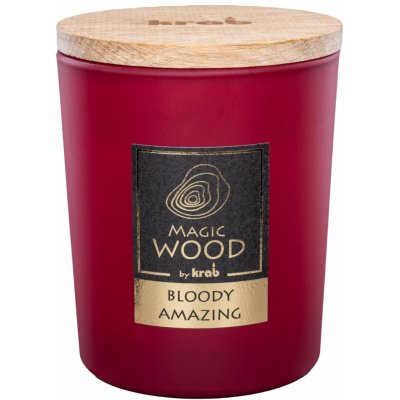 Krab Magic Wood Bloody Amazing vonná sviečka 300 g