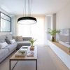 NEDES LCL7121-H Závesné LED svietidlo 35W, 4000K, 2800lm, IP20, čierna
