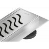 Mexen Flat nerezový sprchový žľab 60 cm vzor M09, 1028060-15