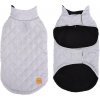 Funkčná trojvrstvová teplá vesta pre psov a mačky Sivá 5XL