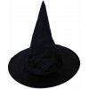 Rappa Klobúk čarodejnice/Halloween čierny pre dospelých