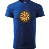 Terč na šípky - Klasické pánske tričko vyššej gramáže - L ( Kráľovská modrá )
