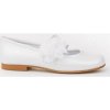 Angelitos balerínky Babies Zapato niña 992 Blanco biela