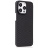 Kryt SWISSTEN Carbon pre Apple iPhone 15 Pro Max - MagSafe - čierny