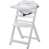 bebeconfort Timba 2024 White detská jedálenská stolička drevená