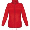 B&C Větrovka Sirocco, bez podšívky, dámská COT01090200400-red Červená XS