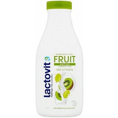 Lactovit fruit sprchový gél kiwi hrozno 500 ml