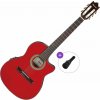 Ibanez GA35TCE-SRR Basic SET 4/4 Sapphire Red Klasická gitara s elektronikou