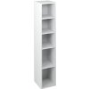 SAPHO - ESPACE otvorená policová skrinka 30x172x32cm,biela ESC160-3030