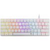 White Shark herní mechanická klávesnice NAGAMAKI, US layout, červený switch, bílá (GK-006211)