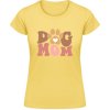 Akciové Dámske Tričko Soft-Style Gildan - Dizajn Psia mama s labkou - Daisy - XXL - Dámske