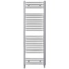 Kúpeľňový radiátor ZEHNDER AURA 1217/600, priamy, vonkajšie pripojenie, chróm, PBCN-120-060
