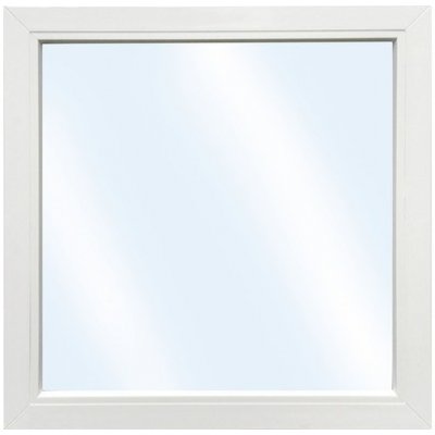 ARON Plastové okno fixné zasklenie Basic biele 500 x 500 mm (neotvárateľné)