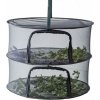 Clever Grow Sušiaca sieť čierna so zipsom 2 poschodia
