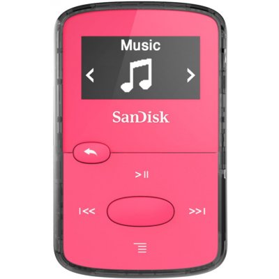 SanDisk MP3 Clip Jam 8 GB MP3, ružová 85271300