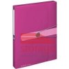 Herlitz s gumičkou Easy Orga A4 PP ružový HL216397
