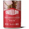 Carnilove Dog Can Paté Made with Turkey & Reindeer & Wildboar 400 g