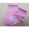 Dojčenské ponožky Julinka N ružová