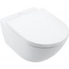 Villeroy & Boch Subway 3.0 - Závesné WC s doskou SoftClosing, TwistFlush, alpská biela 4670TS01