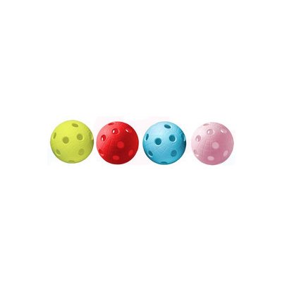 Unihoc Basic Ball DYNAMIC 100pcs 4 colors neónovo žltá / červená / modrá / neónovo zelená