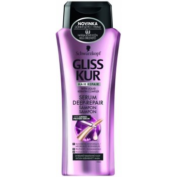 Schwarzkopf Gliss Kur Kur Serum Deep Repair šampón na extrémne namáhané a  poškodené vlasy 250 ml od 1,79 € - Heureka.sk
