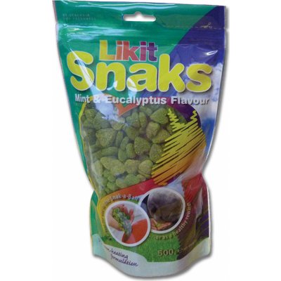 Likit Snaks Pamlsky pro koně mint eucalyptus 100 g