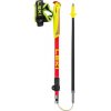 Palice na trailový beh Leki Ultratrail FX Junior, naturalcarbon-bright red-neonyellow, 95 - 110 cm