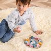 Viga Montessori učiaca doska Hodiny