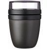 Mepal Jedálenský box Ellipse Nordic Black 0,5 l