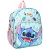 Predškolský jednokomorový batoh Lilo a Stitch Vadobag pre chlapcov, dievčatá, modrý, ružový, viacfarebný