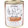 All Animals DOG losos mletý s rýží 800 g