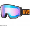 uvex Athletic CV okuliare, black matt/orange