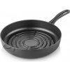 Liatinová grilovacia panvica 28cm čierna - Silver