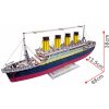 Woodcraft construction kit Woodcraft Drevené 3D puzzle Titanic