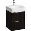 Skrinka pod umývadielko Laufen BASE 43,5x39x53 cm čierna H4021321102631