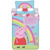 Jerry Fabrics Obliečky Peppa Pig PEP016 140 × 200, 70 × 90 cm