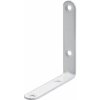 Hettich Uhlový profil pre stoličky, biely, 80 x 15 x 80 x 2 mm
