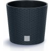Prosperplast Kvetináč RATO ROUND 25 cm antracit