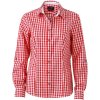 James & Nicholson JN 637 dámská red/white