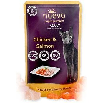 Nuevo Cat adult kura a losos 85 g