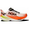 HOKA M MACH X 3 White/Neon Tan White/Neon Tangerine 10