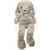 ELEFUN Plyšový plyšák SIVÝ KRÁLIK plyšová hračka 100 cm 264