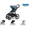 Thule Urban Glide 4-Wheel Mid Blue MB + pláštenka + moskytiéra + madlo NEW