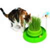 Catit Catit Play n Scratch dráha s trávou, 4 x 36 x 39,5 cm, zelená