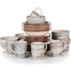 Banquet jedálenská súprava Spiral ​Grey 30 dielna