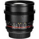 Samyang 85mm T1.5 AS IF UMC II VDSLR Canon